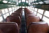 Empty school bus