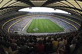 England, London, Twickenham, A game of Rugby Union in front of a ... England, London, Twickenham, A game of Rugby Union in front of a ...