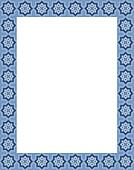 Clipart of Navy star frame with cream copy space u12596085 - Search ...