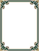 Clipart of Green Diamond Border u11748113 - Search Clip Art ...