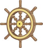 Clipart of Ship's Wheel u15380365 - Search Clip Art, Illustration