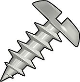 Clipart of Sheet Metal Screw u10965703 - Search Clip Art, Illustration ...